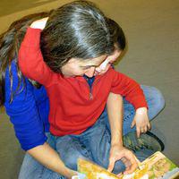 Hugs in Book and With Mommy