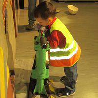 Jackhammering With Safety Gear