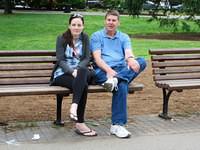 Father Daughter Sitting