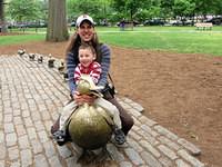 Leading the Duckling Parade