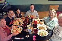 First Alaskan Dinner