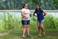 Breanna and Beth Sharing an Inside Joke