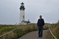 Dave at Yaquina Head Lighthouse 1691