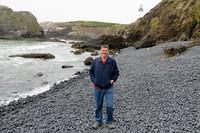 Dave on Cobble Beach