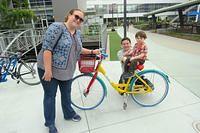 On a Google Bike