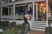 Sean and Eamonn With a Dragon