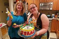 Bre and Her Assistant Pastry Chef