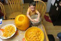 Carefully Cleaning the Seeds