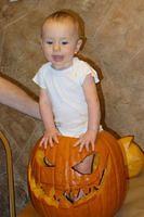 Just a Girl in Her Pumpkin