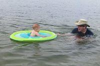Floating With Daddy