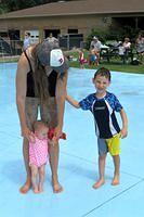 Getting Her Toes Wet