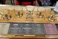 Jack Daniels Tasting Flight