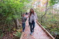 Balance Beaming With Mommy Help