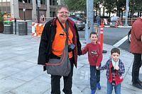 Holding Hands and Walking to Dinner