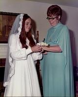 Lynne(Jan) and Mom wedding 