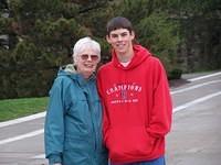 Mom and Darren at Cornell