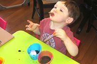 How to Eat a Pretzel While Dying Eggs