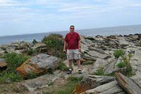 Dave Trying to Figure Out These Crazy Rocks