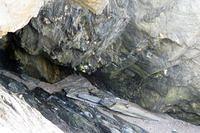 Crevasse in the Tumbled Rocks