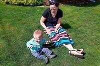 Playing in the Grass