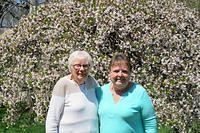 Once Agsin Her Visit Coincides With the Blooming!