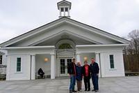 Outside Norman Rockwell Museum