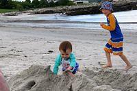 Siblings in the Sand