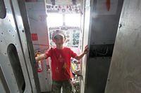 Old Fashioned Cockpit on the DC3