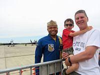 With Blue Angel Pilot Andre Webb