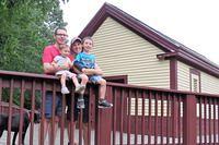 Family at the Station