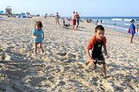 Chasing Bubba Down the Beach