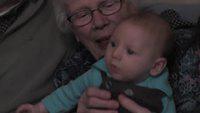 Great Grandma and Thomas Easter 2013